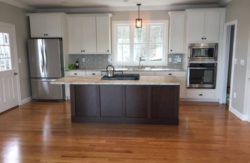 Wolfeboro House | Lakefront 6-bedroom, 3.5 bath house with 2 docks & sandy swim area in Wolfeboro
