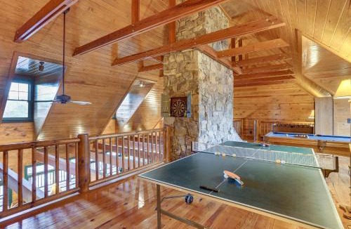 Mentone House | Lakefront Custom-Built Mentone Home: Game Room!