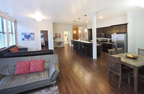 Downtown Kansas City House | Loft #202 - 1480Sq ft 2BR/2BA Loft Downtown KC Historic Build