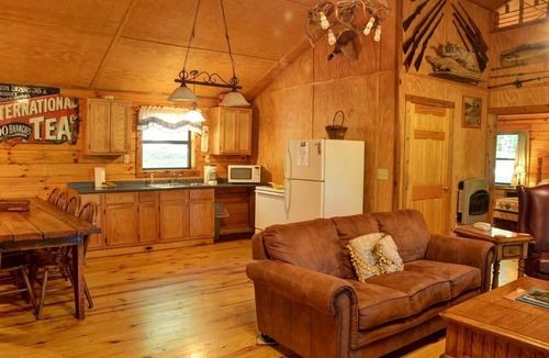 Cherokee Cabin | Lovely Rustic Cabin Secluded in the Woods near Maggie Valley, North Carolina