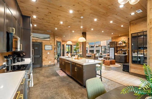 Wears Valley House | Luxe Smoky Lodge - Pool, Theater, Games, Sleeps 20