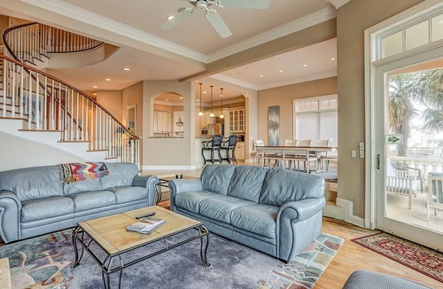 Palmetto Dunes House | Luxurious Oceanfront House w/Free WiFi, Private Gas Grill & Heated Outdoor Pool