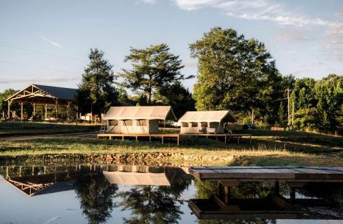 Fountain Inn Other | Luxurious Tented Cabin with Lovely Wildlife in South Carolina