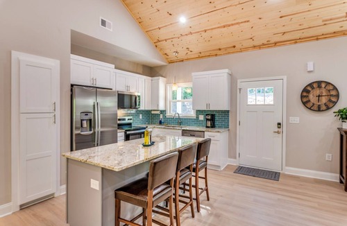 Fair Play House | Luxury Lakefront Retreat with Dock & Hot Tub