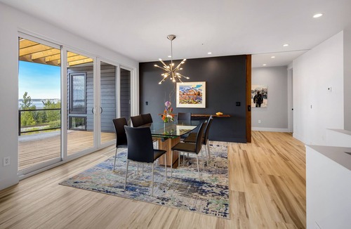 South Addition Villa | Luxury villa with inlet views, hot tub, decks, grill, balcony, fireplace, & W/D