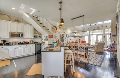 Ocean Ridge House | Marina & Golf Course Views: Edisto Island Home