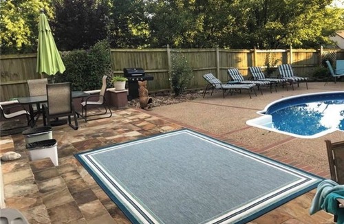 Lenexa House | Marvelous 4-bedroom house with Pool in lovely Lenexa World Cup Ready