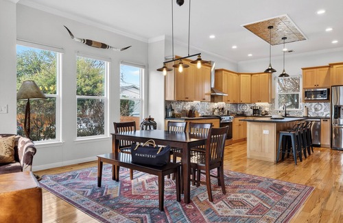 Austin House | Modern Home + Firepit + Balcony + Near East Austin | Chestnut Ember by AvantStay
