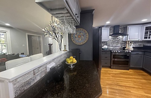 North Waltham House | Modern Luxe Spacious Escape Near Boston Hot Tub