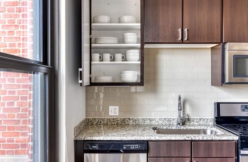 Assembly Square Apartment | Modern Somerville Studio w/W/D, Gym & Roof, nr Assembly T, by Blueground