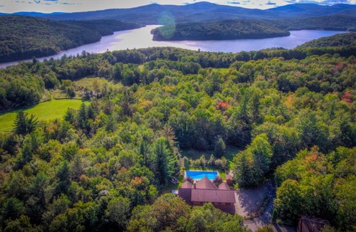 Wilmington House | Most Luxury 7000 Sq ft Log Estate with Swimming Pool, Hot Tub, Sauna, Game house