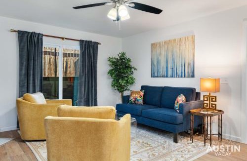 Brentwood Apartment | Near BBQ, Coffee More in Brentwood Pet-Friendly 2BR 1BA Condo By Austin Vacay