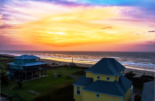 Port Bolivar House | New! Beachfront*Spectacular Views*4 bdrm House*Sleeps 14