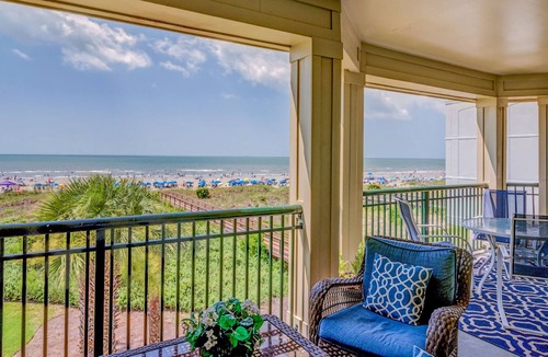Isle of Palms Condo | Oceanfront 4 BR 3 Bath Condo Large Balcony