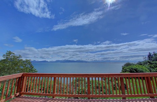 Homer Apartment | Oceanfront Luxury Apartment Overlooking Kachemak Bay and Homer Spit!