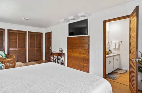 Rehoboth Beach Hotel | Palm Tree Room — Elegant British Colonial Luxury with Spacious Comfort