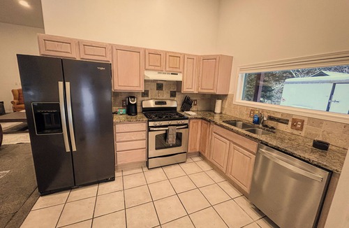 Bear Creek House | Peaceful 2 Bedroom 2 Bath Bear Creek Family Retreat with River Views. Sleeps 8.