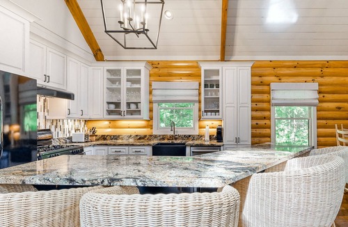Cullowhee House | Peaceful Cove LakeHouse: Direct Lake Glenville Access | 5 Beds, 3 Decks, Firepit
