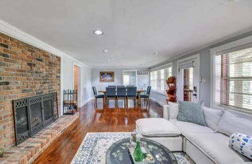 Newnan House | Pool & Deck: Pond-View Getaway in Newnan!