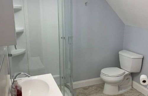 West Roxbury Apartment | Private space on the third floor with full size bed, twin bed and private bath