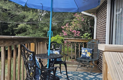 Wade Hampton Apartment | Quiet 1-bedroom apartment 5 miles to Greenville or Greer SC. City/country combo