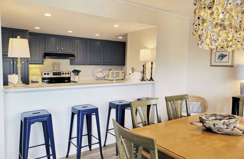 Litchfield by the Sea Condo | Raised Beach Townhouse, Lake and Creek Views, Hammock, Easy Walk to Beach, Pool