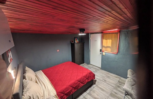 Alpine Cabin | Raven Room in charming Terlingua Ranch perfect for quiet relaxing getaway w/AC