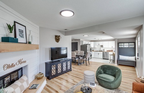 Olathe House | Remote Work Retreat: 3BR w/Workspace Near KC!