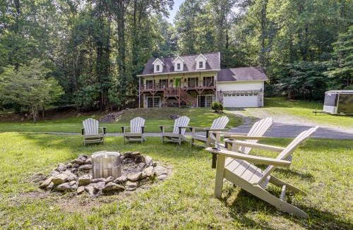 Cruso House | Riverfront Home w/Mtn Views, Near Blue Ridge Pkwy