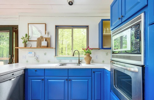 Great Barrington Cabin | Secluded Forest Sanctuary Outdoor Living, Yard, Views | Half Moon by AvantStay