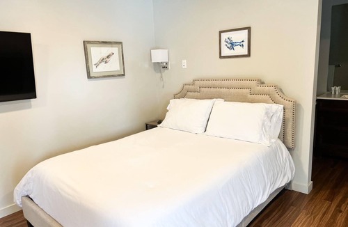 Seward Hotel | Single Queen studio at Spruce Lodge