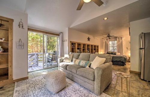 Almond Apartment | ‘Sky Loft’ Bryson Studio: 1 Mi From Fontana Lake!