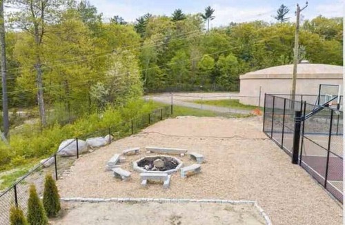 Weirs Beach House | Spacious Cedar Lodge Condo with Private Balcony