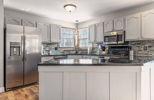 Weldon Spring Heights House | Spacious Home with Pool and Hot Tub