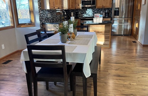 Eagle River House | Spacious Private Home w/Mountain Views, 7 P Hot Tub, Lg Patio, Cozy Fireplace