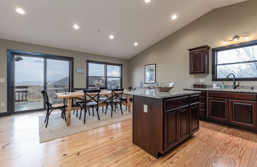 Brevard House | Spectacular view, cozy, peaceful, fireplace and private!