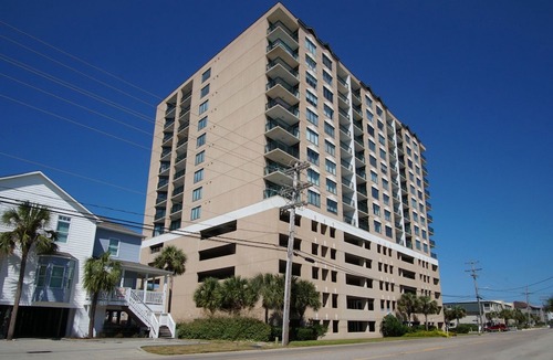 Cherry Grove Beach Condo | Steps from the ocean, spacious condo w/fitness center, indoor and outdoor pools, hot tub