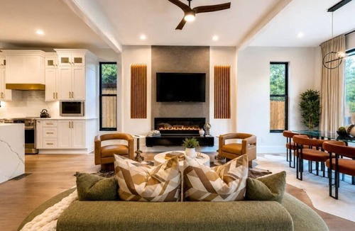 Loring Heights House | Stunning New 4BR/4BA Loring Heights Home | Private Rooftop + 4 King Beds