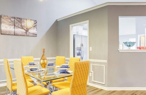 Lawrenceville House | Stylish Lawrenceville Getaway with sunroom– Family & Pet Friendly