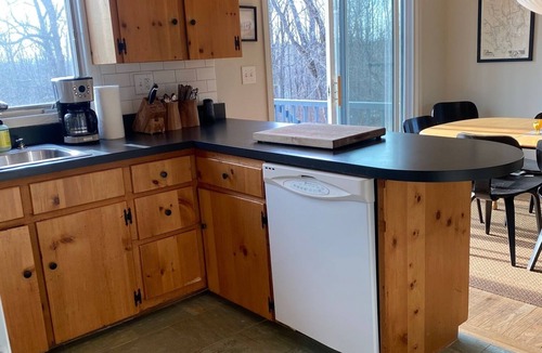 Middlefield House | Sunny, Stylish Berkshire Mountain Retreat 13 private acres near Jacob's Pillow