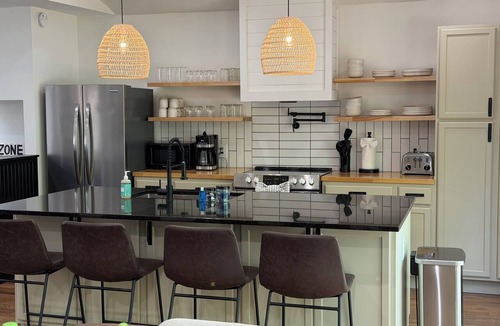 Gumlog House | The Overlook - Lakefront, dog friendly, double slip dock, hot tub, & much more!