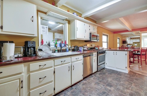 Burlington House | Tranquil Lakefront Home w/Sunroom in Burlington