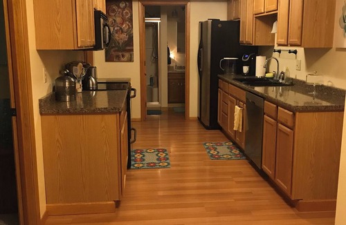 Fairbanks Apartment | Two bedroom, fully furnished apartment with private entrance on 3 wooded acres