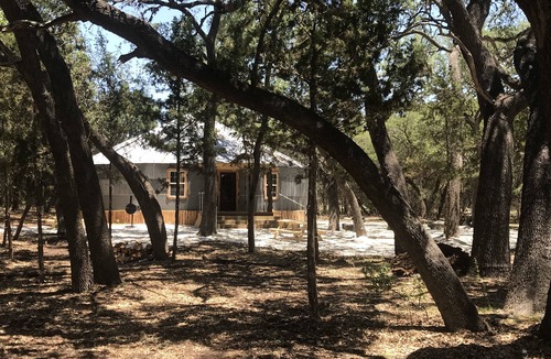 Leakey Cabin | Upcycled Grain Bin Cabin