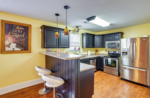 Simpsonville House | Wooded Trail On-Site, Spacious Simpsonville Home