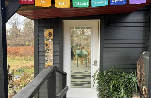 Great Barrington Apartment | Zen Riverfront studio w/Spa steam shower, wood stove, SKI Catamount/Butternut
