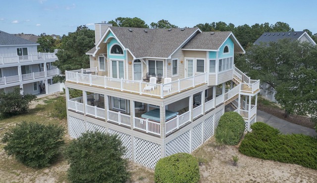 1544 - Tranquility - Spacious Corolla Home w/Pool, Hot Tub & Foosball in Corolla