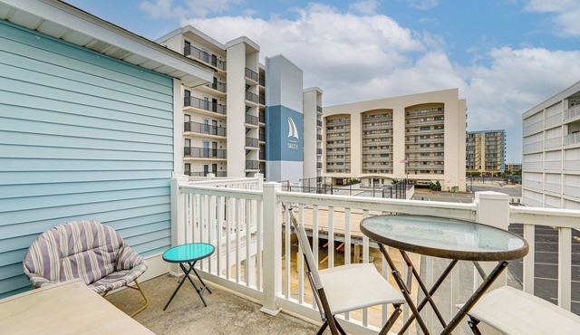 200 Feet to Beach: Inviting Condo in Ocean City!