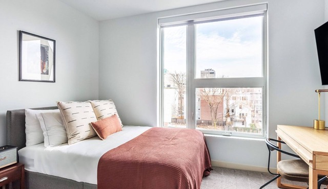 Airy Central Square Studio w/Doorman, near Charles River, by Blueground