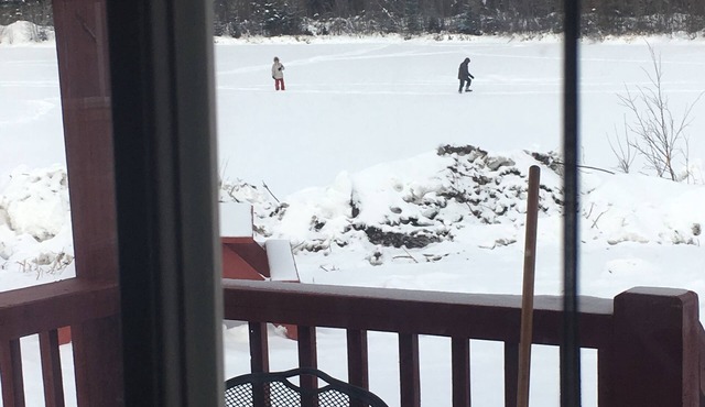 Alaska log cabins on the pond B & B
